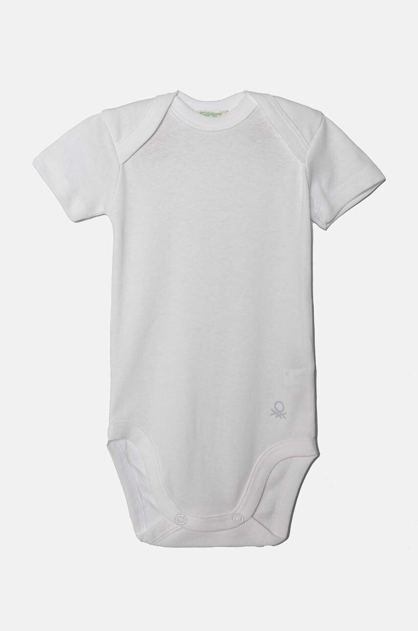 

Комплект из трех хлопковых боди United Colors of Benetton для малышей, синий