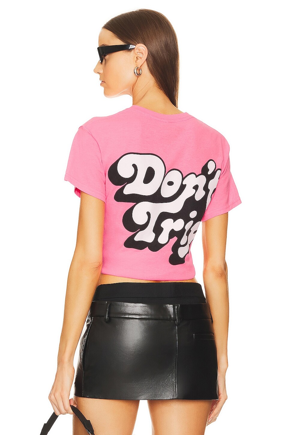 

Футболка Free & Easy Don't Trip Shadow, цвет Neon Pink
