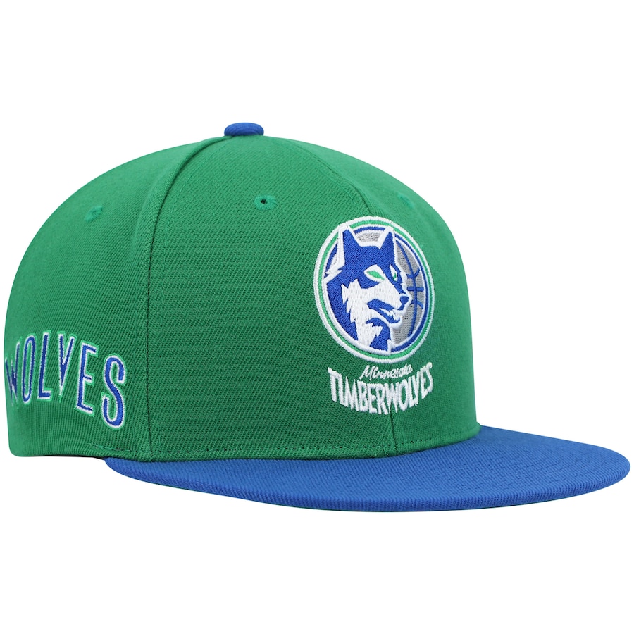 

Бейсболка Mitchell & Ness Minnesota Timberwolves, зеленый