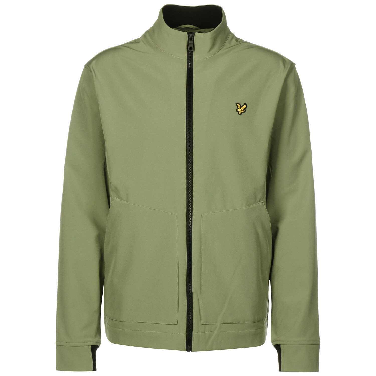 

Куртка Lyle & Scott Softshelljacke Funnel Neck, светло зеленый