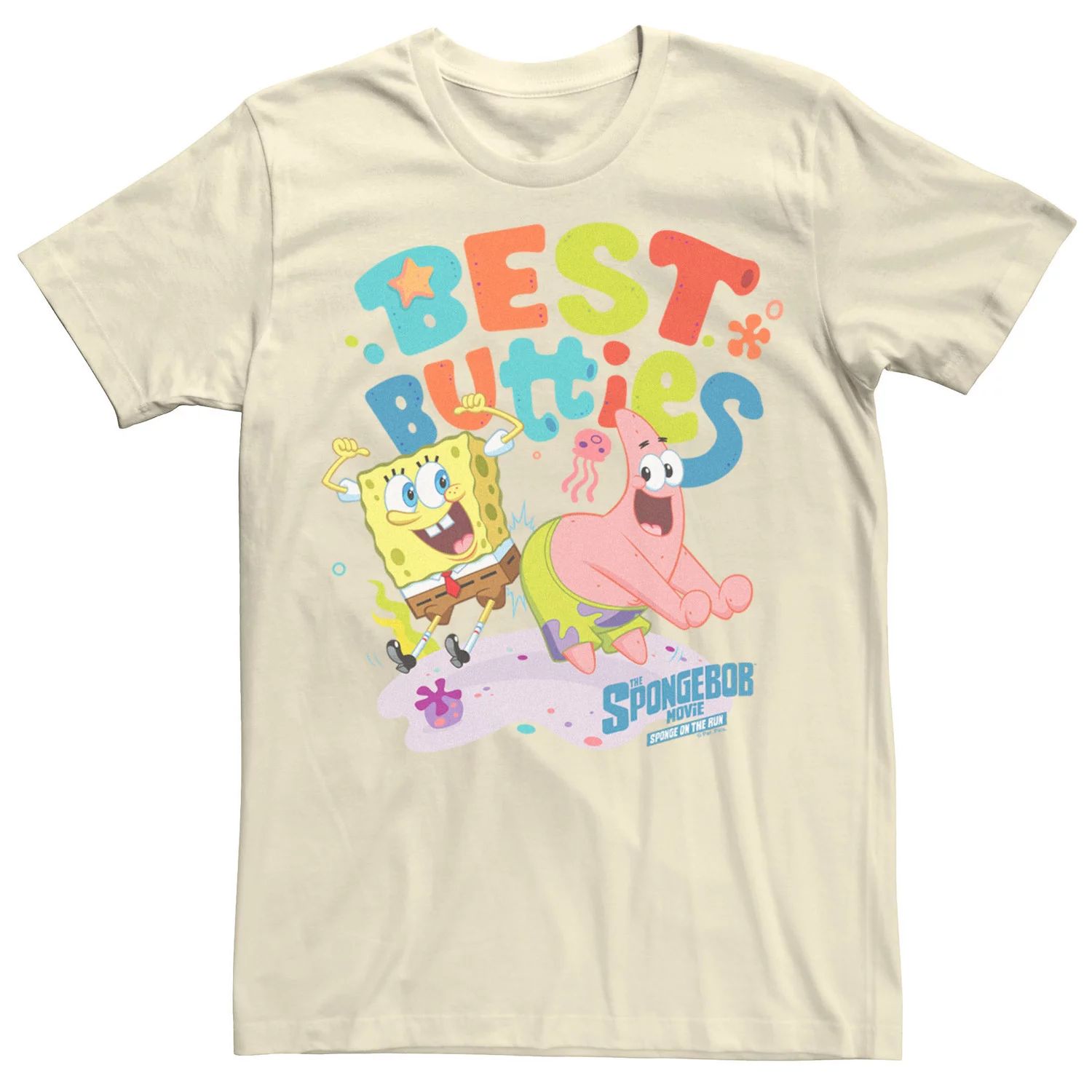 Мужская футболка с изображением Губки Боба Best Butties Licensed Character мужская футболка с изображением губки боба пасхи пасхи airwaves цвет blue 2