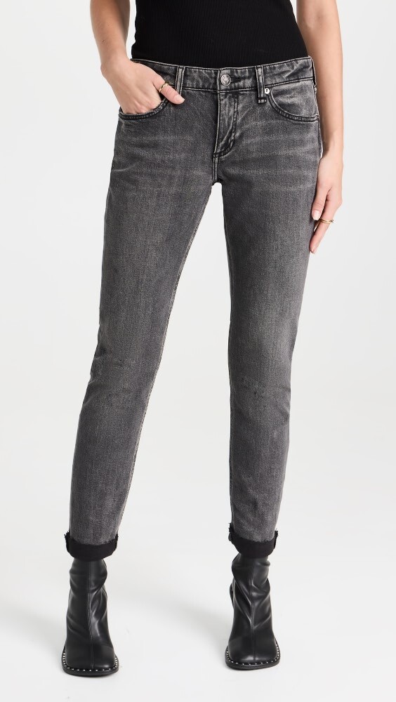 

Джинсы Rag & Bone Dre Low Rise Slim Boyfriend