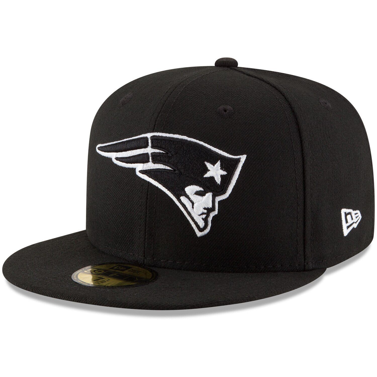 

Черная мужская приталенная кепка New Era New England Patriots B-Dub 59FIFTY