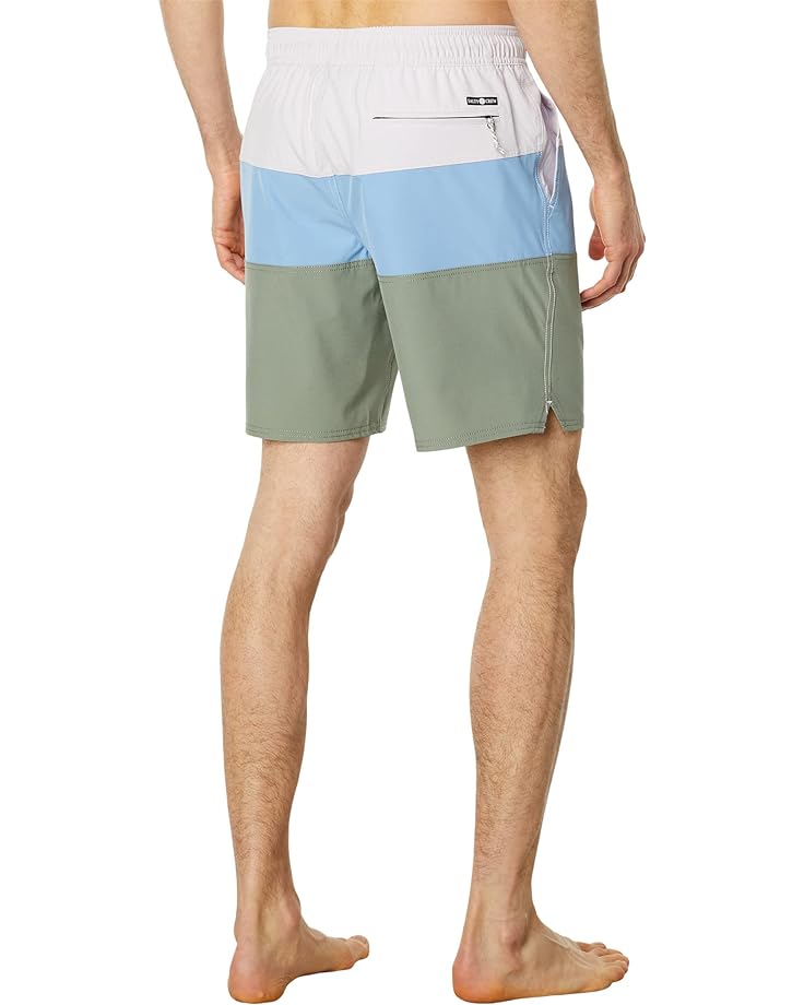 

Шорты для плавания Salty Crew Beacons 2 Elastic 18" Boardshorts, цвет Marine Blue