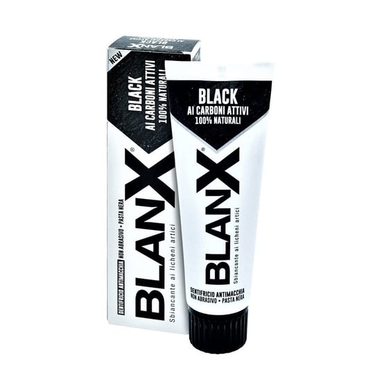 Отбеливающая зубная паста черная, 75 мл Blancx, Blanx