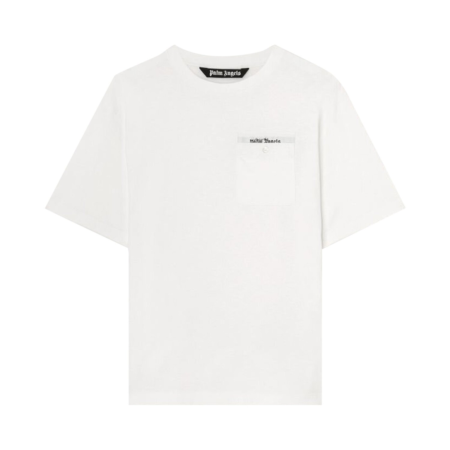 

Футболка с карманами Palm Angels Sartorial Tape, цвет Белый/Не совсем белый