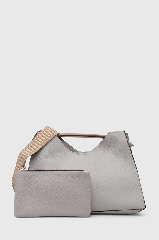 

Кожаная сумочка Gianni Chiarini, серый