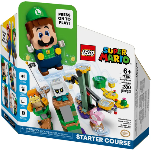 Фигурки Adventures With Luigi Starter Course конструктор lego super mario adventures with luigi starter course 71387 280 деталей