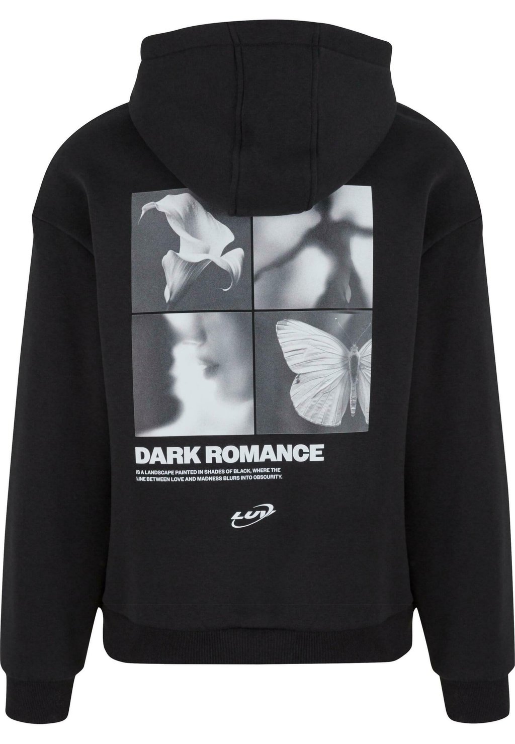 

Толстовка с капюшоном DARK ROMANCE FLUFFY Upscale by Mister Tee, черный