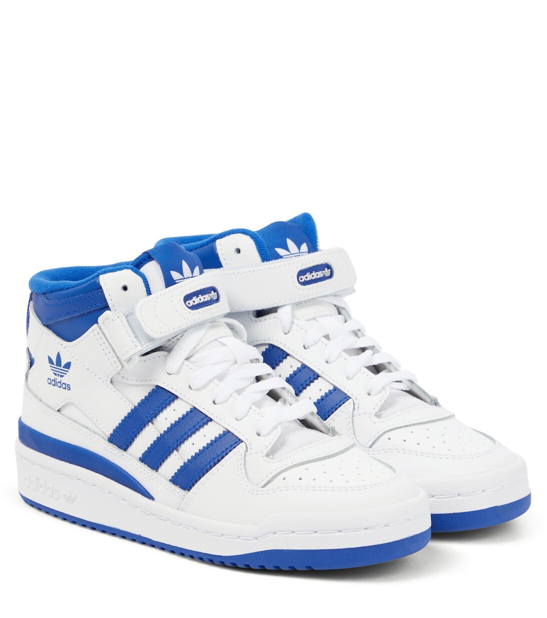 

Кожаные кроссовки Forum Mid Adidas Originals, мультиколор
