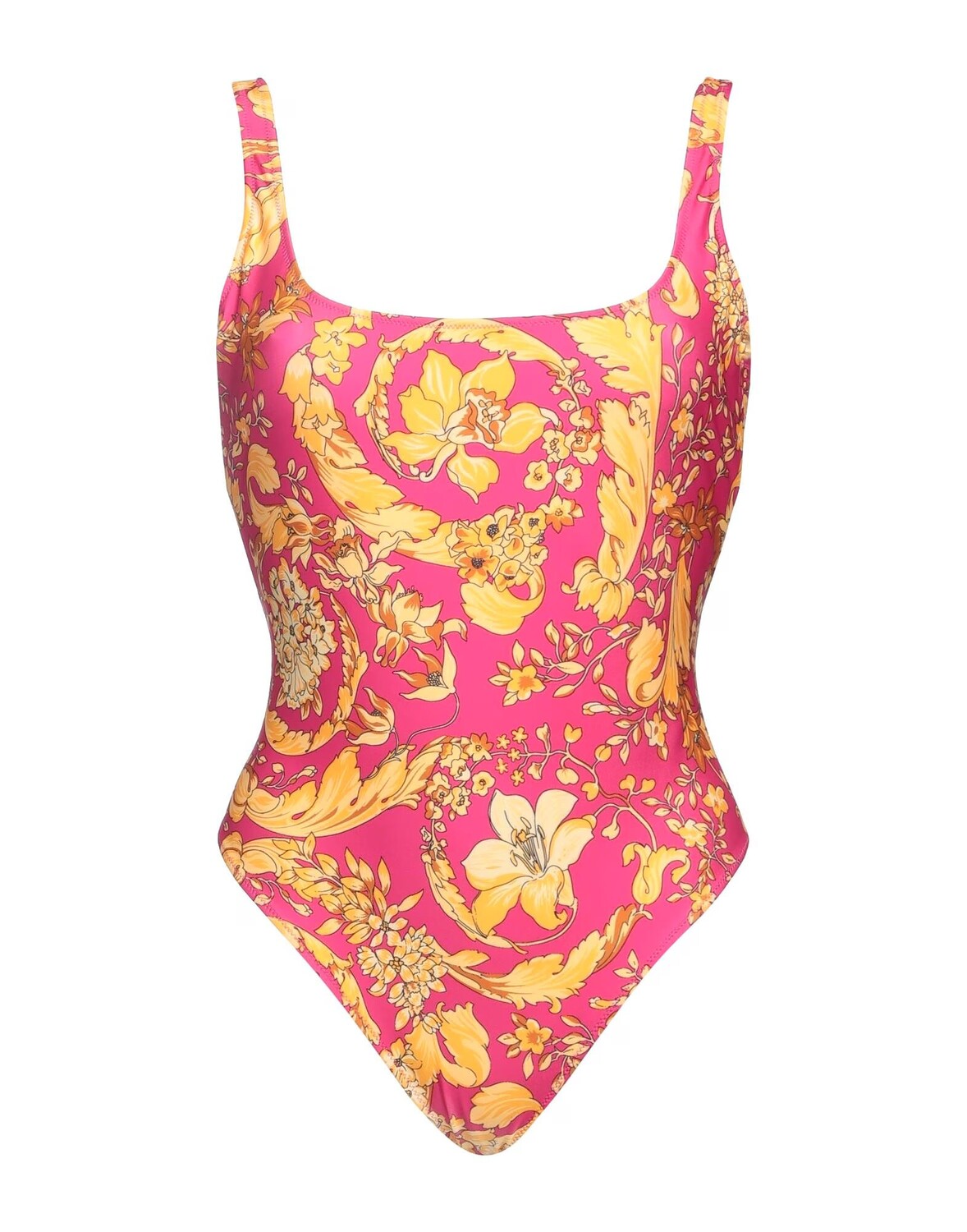 

Цельный купальник Versace, пурпурный