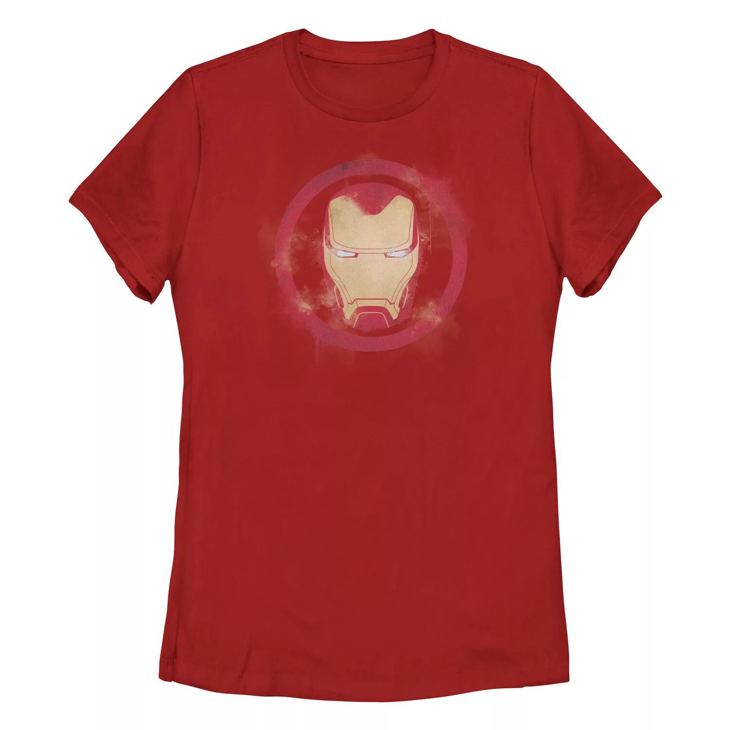 

Детская футболка с логотипом Marvel Iron Man, окрашенным аэрозольной краской Licensed Character, красный