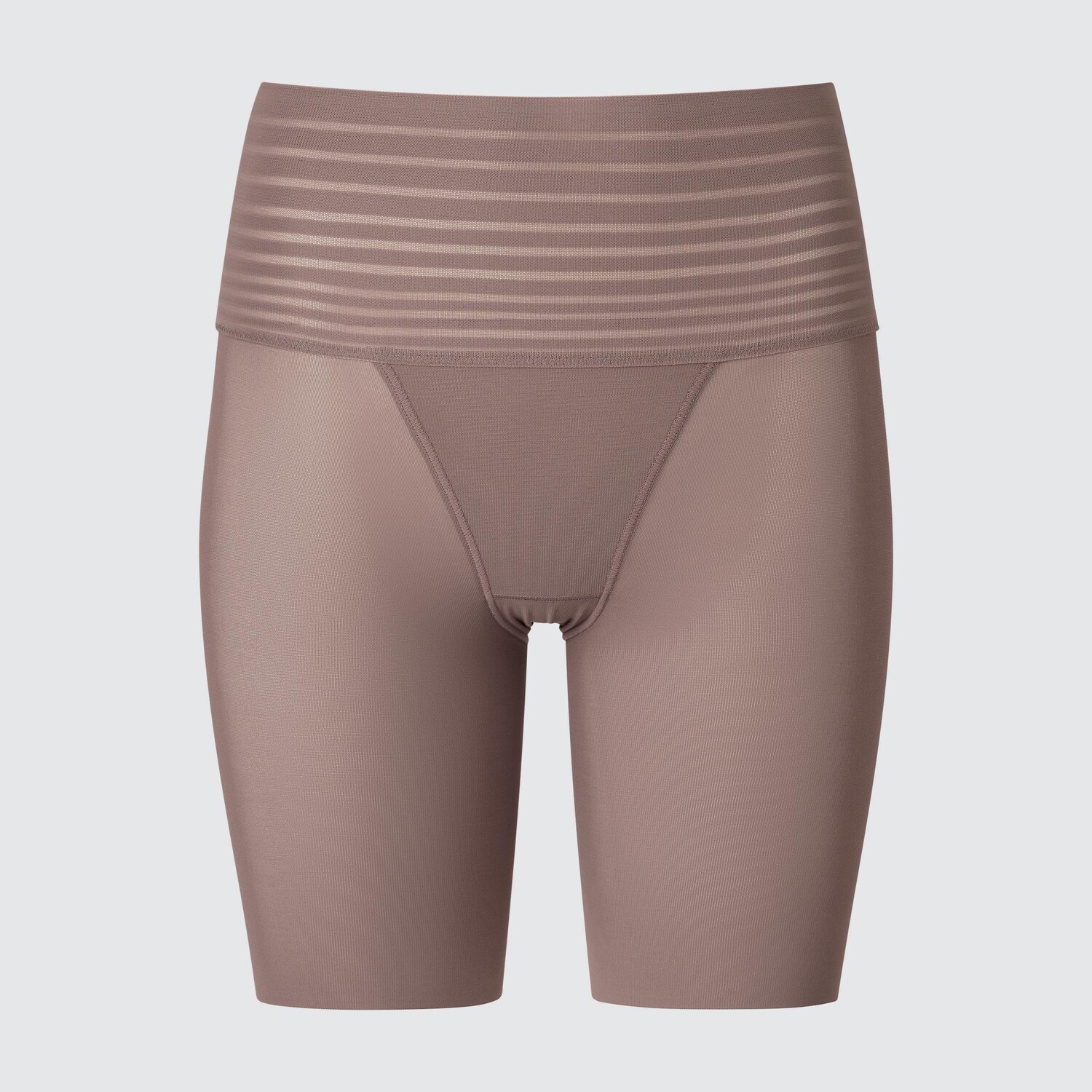 

Полушорты женские Uniqlo AIRism Silhouette, коричневый