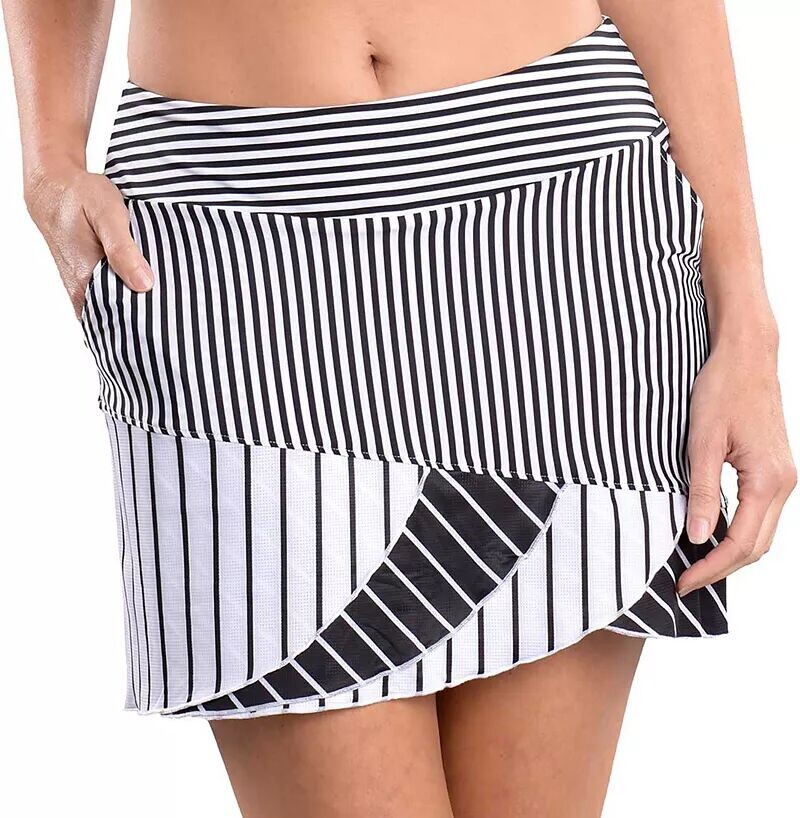 

Женские шорты для гольфа Sandra Stripe SwingDish 16 дюймов, черный