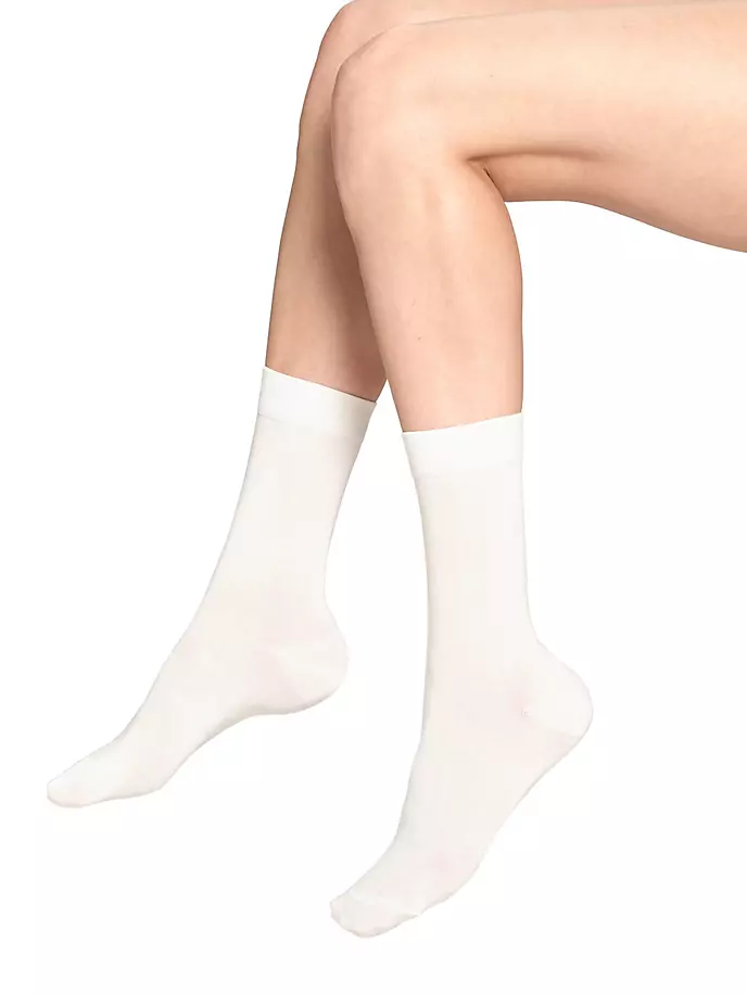 

Хлопковые сенсорные носки Falke, цвет off white