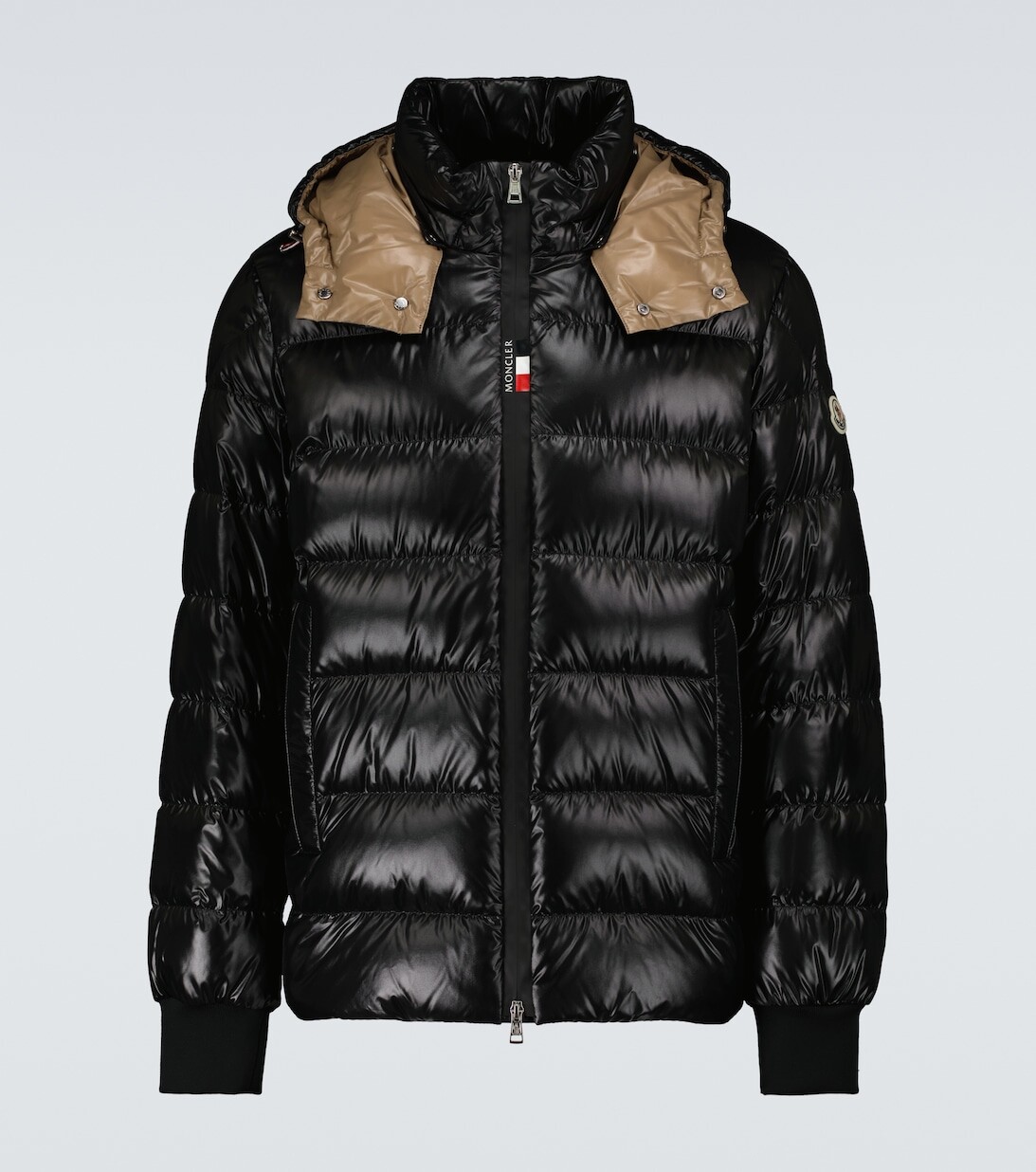 

Пуховик из нейлона Cuvellier Moncler, черный