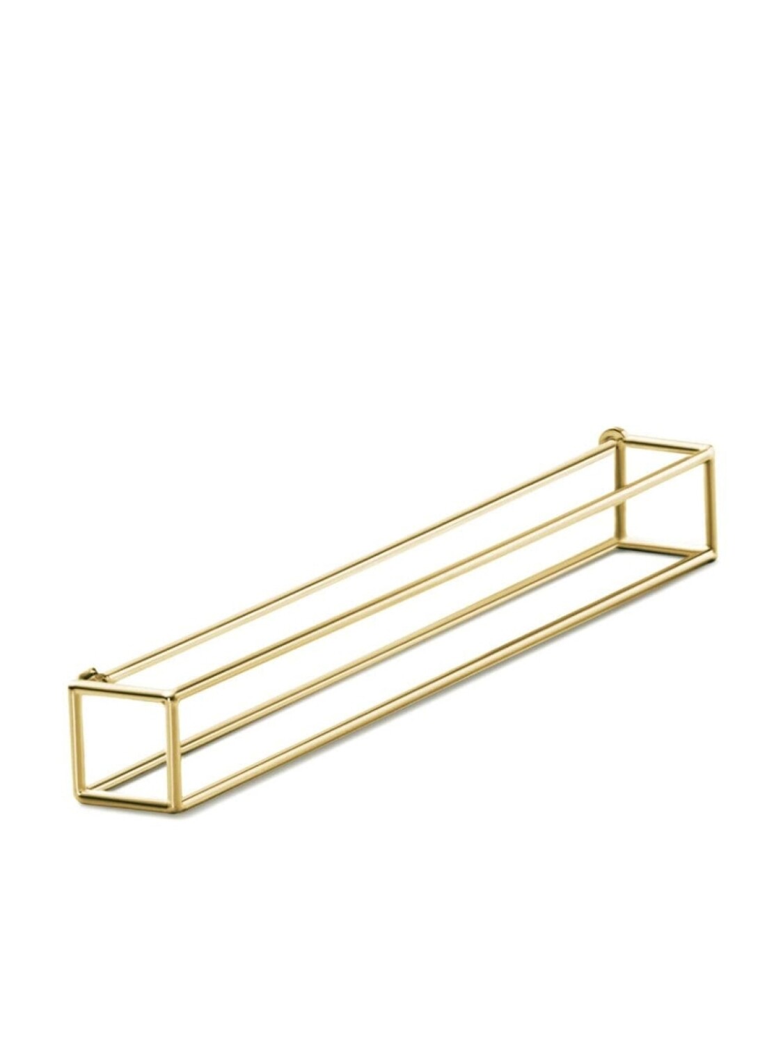 

Серьга Rectangle 60 из желтого золота Shihara, золотой