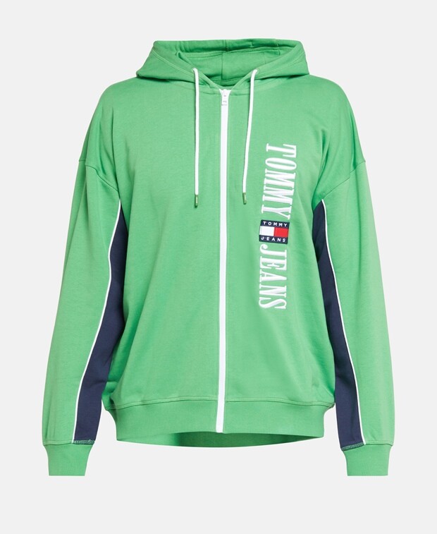 

Толстовка с капюшоном Tommy Jeans, зеленый