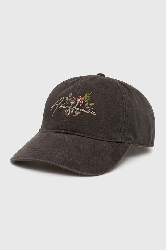 

Бейсболка из хлопка Abercrombie & Fitch, зеленый