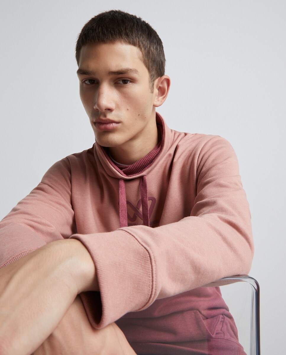 

Мужская толстовка с фантазийной плюшевой толстовкой Easy Wear, красный