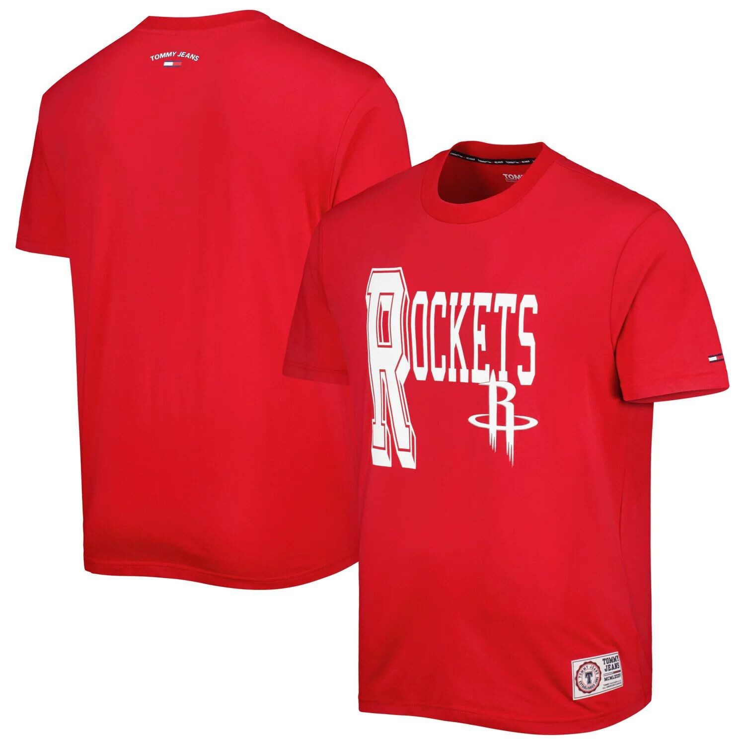 

Мужская красная футболка Tommy Jeans Houston Rockets Mel Varsity, Красный