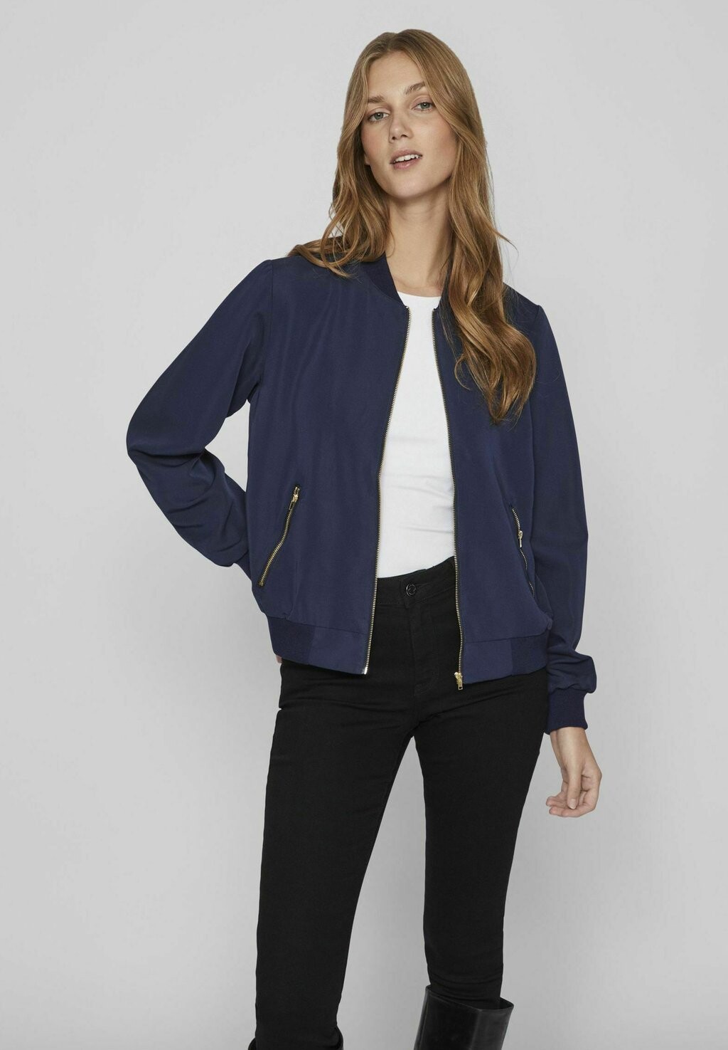 

Бомбер Chaquetas VILA KLASSISCHER, цвет navy blazer