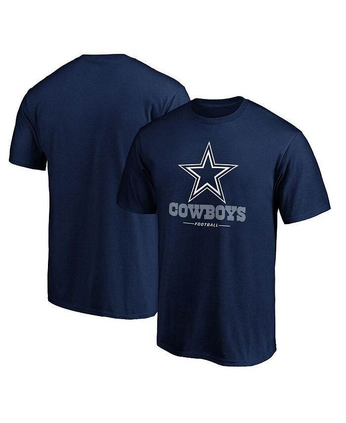 

Мужская темно-синяя футболка с логотипом Dallas Cowboys Team Lockup Fanatics, синий