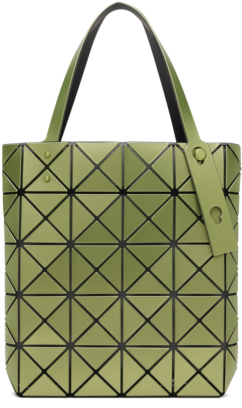 

Зеленая объемная сумка-тоут Lucent Bao Bao Issey Miyake, цвет Light green