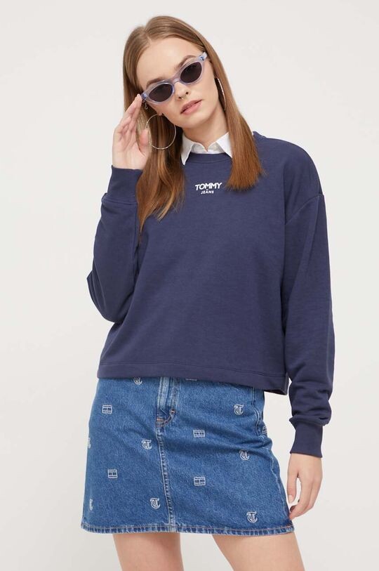 

Толстовка Tommy Jeans, темно-синий