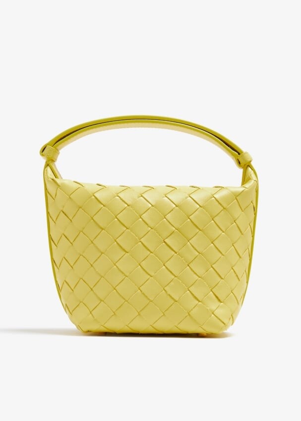 

Сумка Bottega Veneta Candy Wallace, желтый