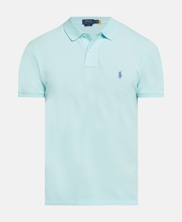 

Рубашка поло Polo Ralph Lauren, лазурный синий
