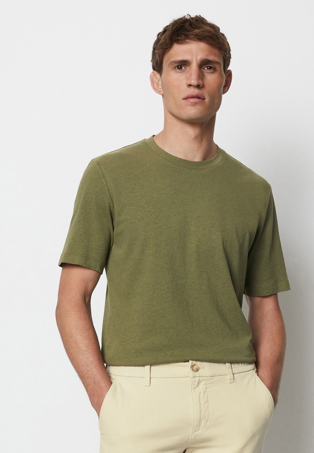 

Футболка базовая REGULAR Marc O'Polo, цвет olive