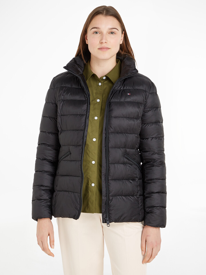 

Стеганая куртка Tommy Hilfiger, черный