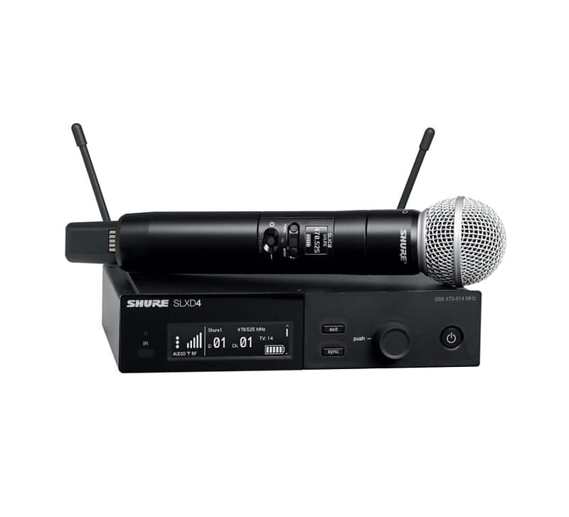 

Микрофон Shure SLXD24/SM58 Wireless Handheld Microphone