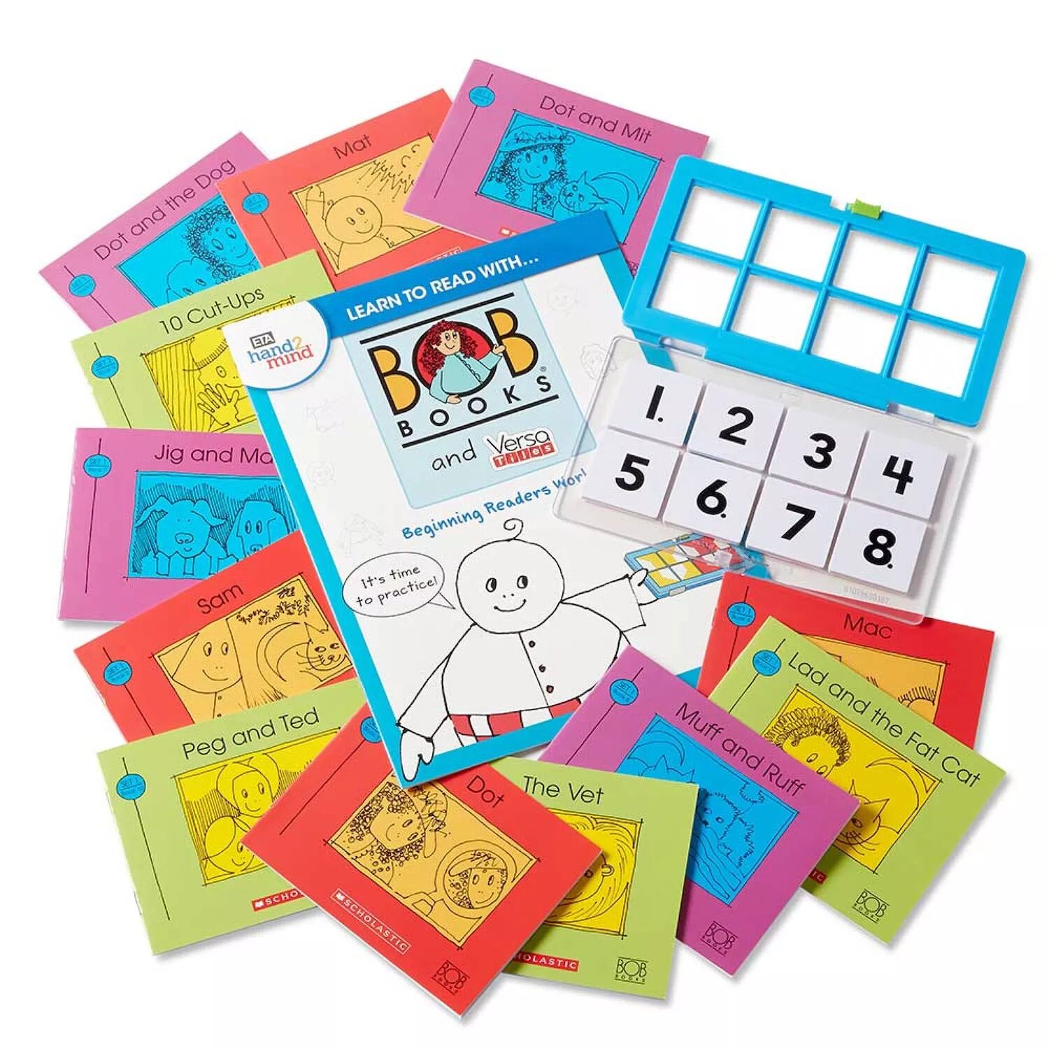 

Hand2mind Научитесь читать с… Bob Books и VersaTiles: начинающие читатели hand2mind