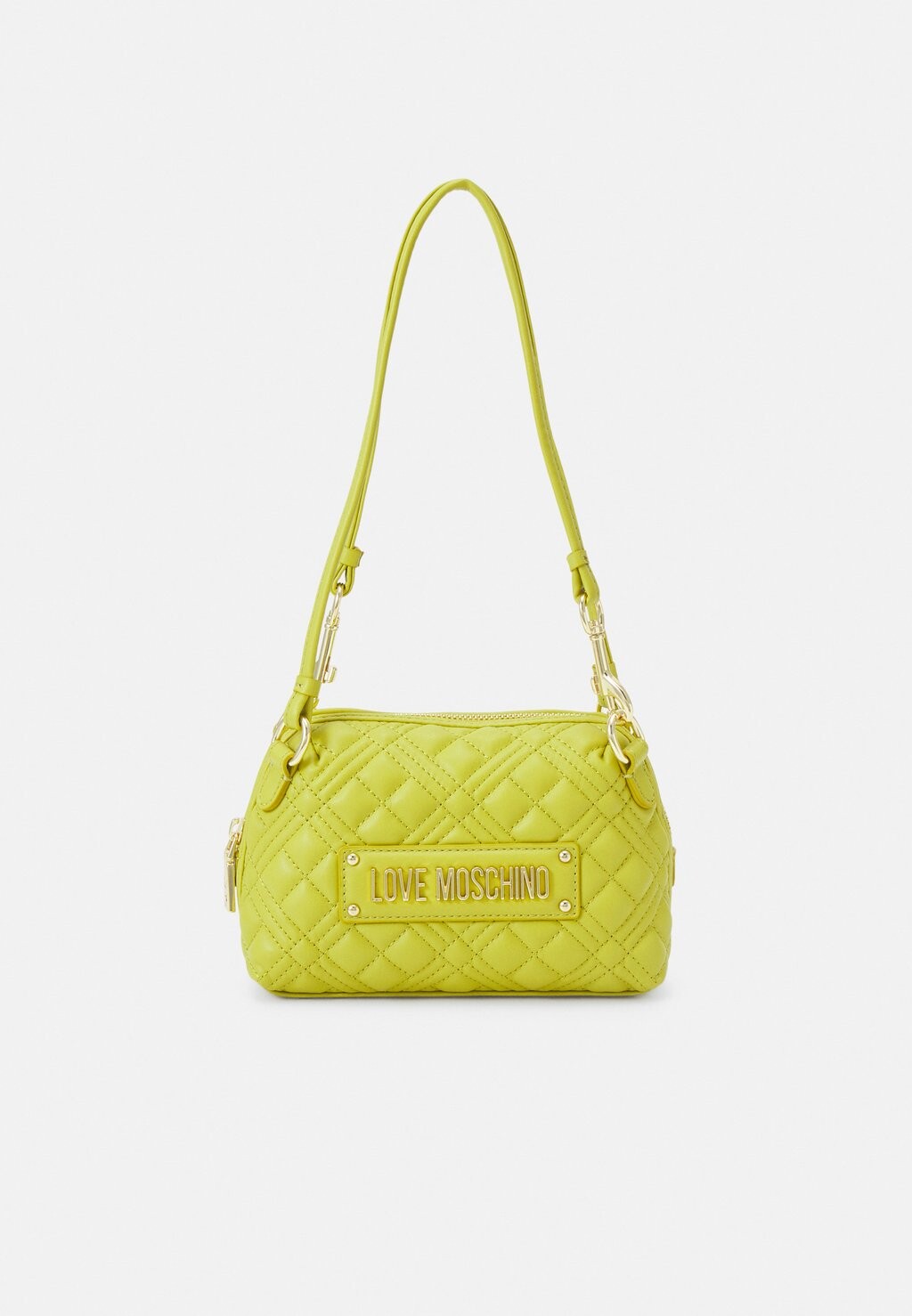 

Сумка для рук СТЁГАНАЯ СУМКА Love Moschino, лайм/кислота
