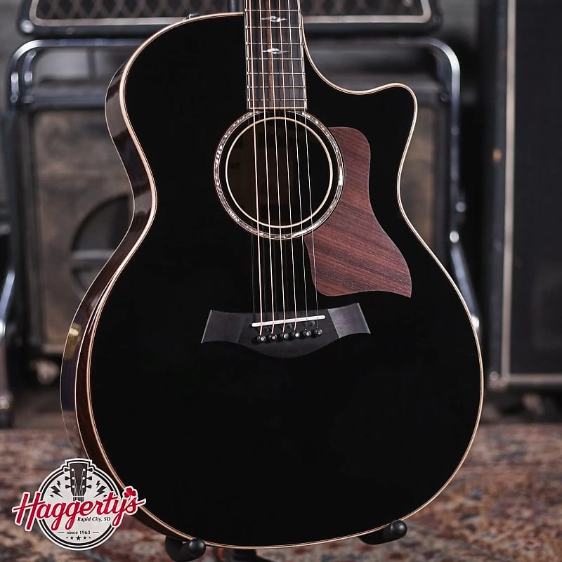 Акустическая гитара Taylor 814ce Special Edition Blacktop Acoustic Electric Guitar with Hardshell Case