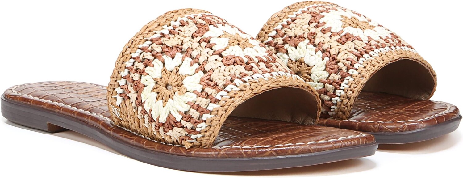 

Сандалии на плоской подошве Gracey Sam Edelman, цвет Natural Multi