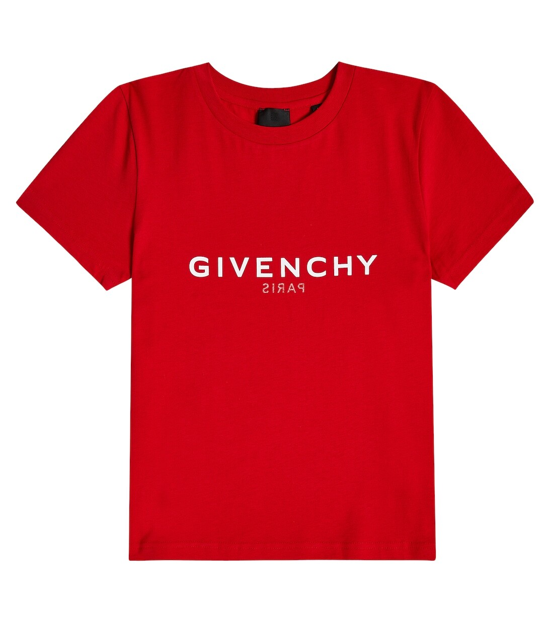 

Футболка из хлопкового джерси Givenchy Kids, красный