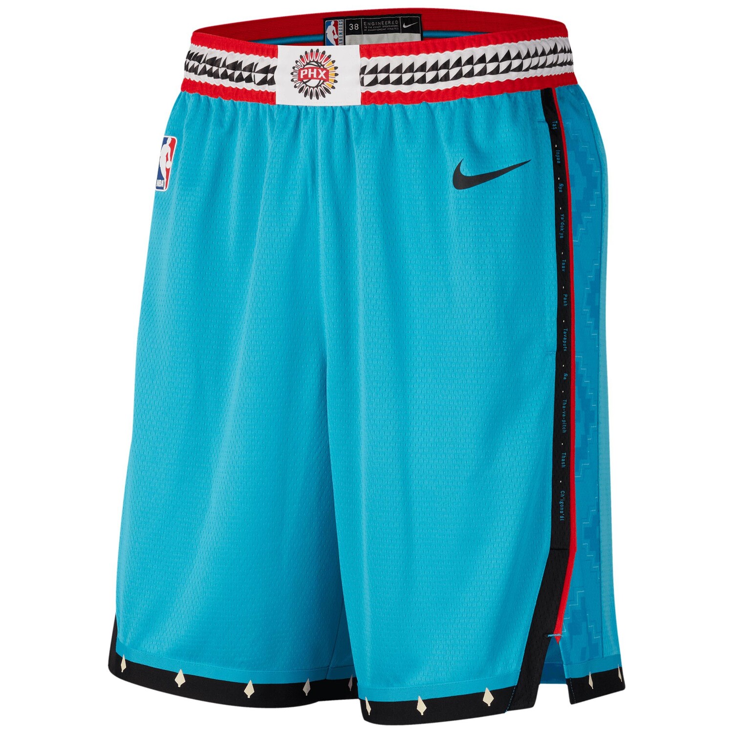 

Шорты Nike NBA Phoenix Suns Icon Edition Swingman, бирюзовый / черный