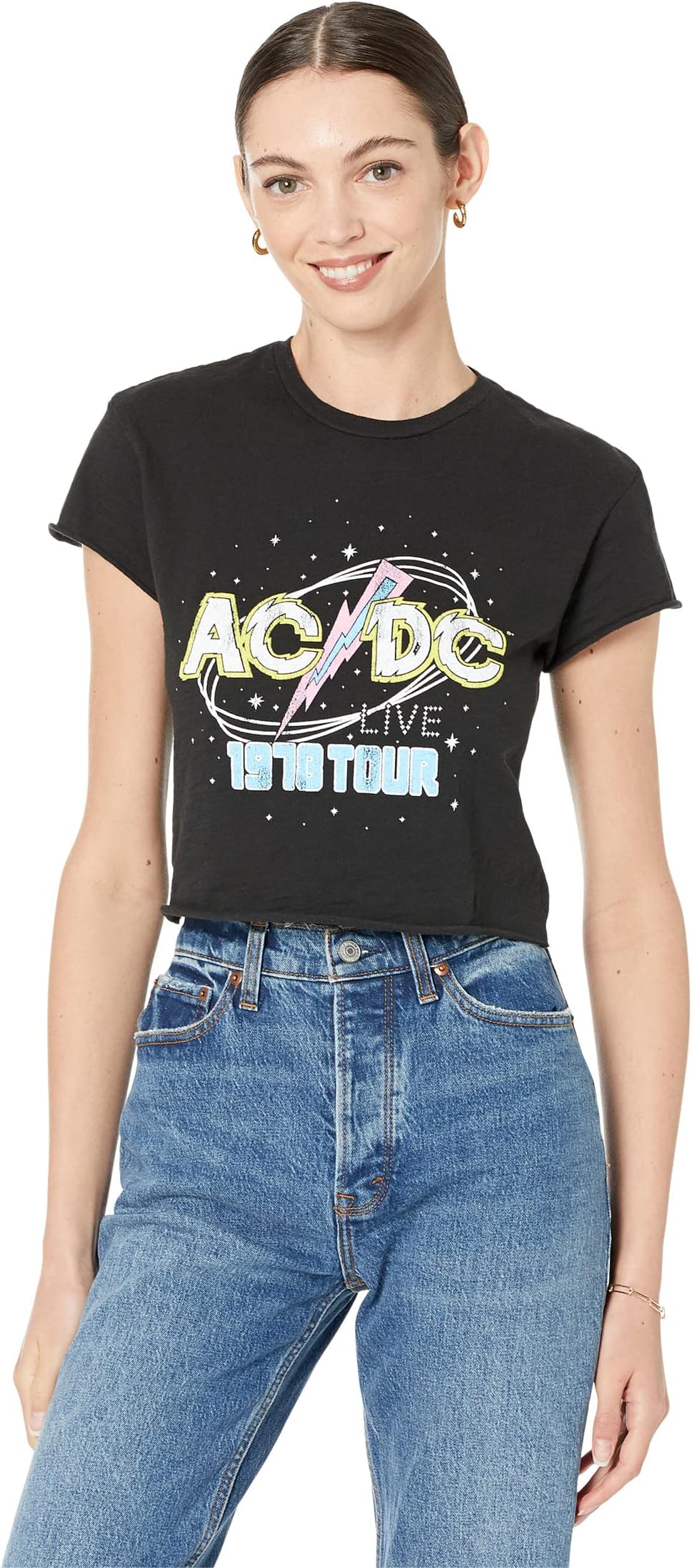 Футболка AC/DC World Tour The Original Retro Brand, черный