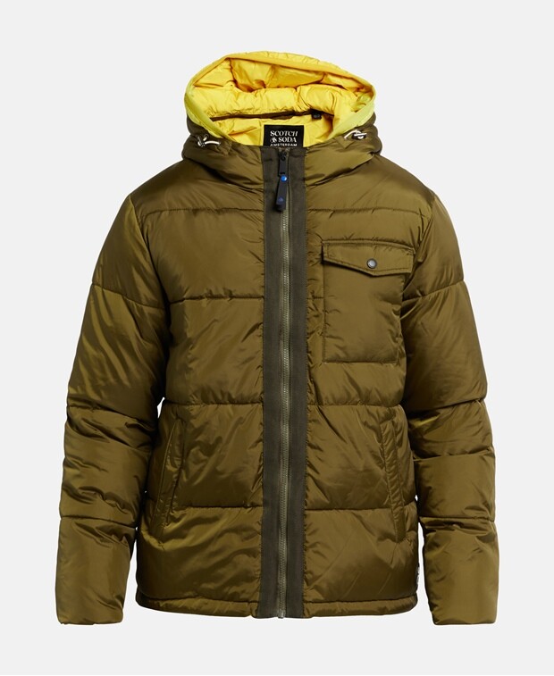 

Зимняя куртка Scotch & Soda, хаки