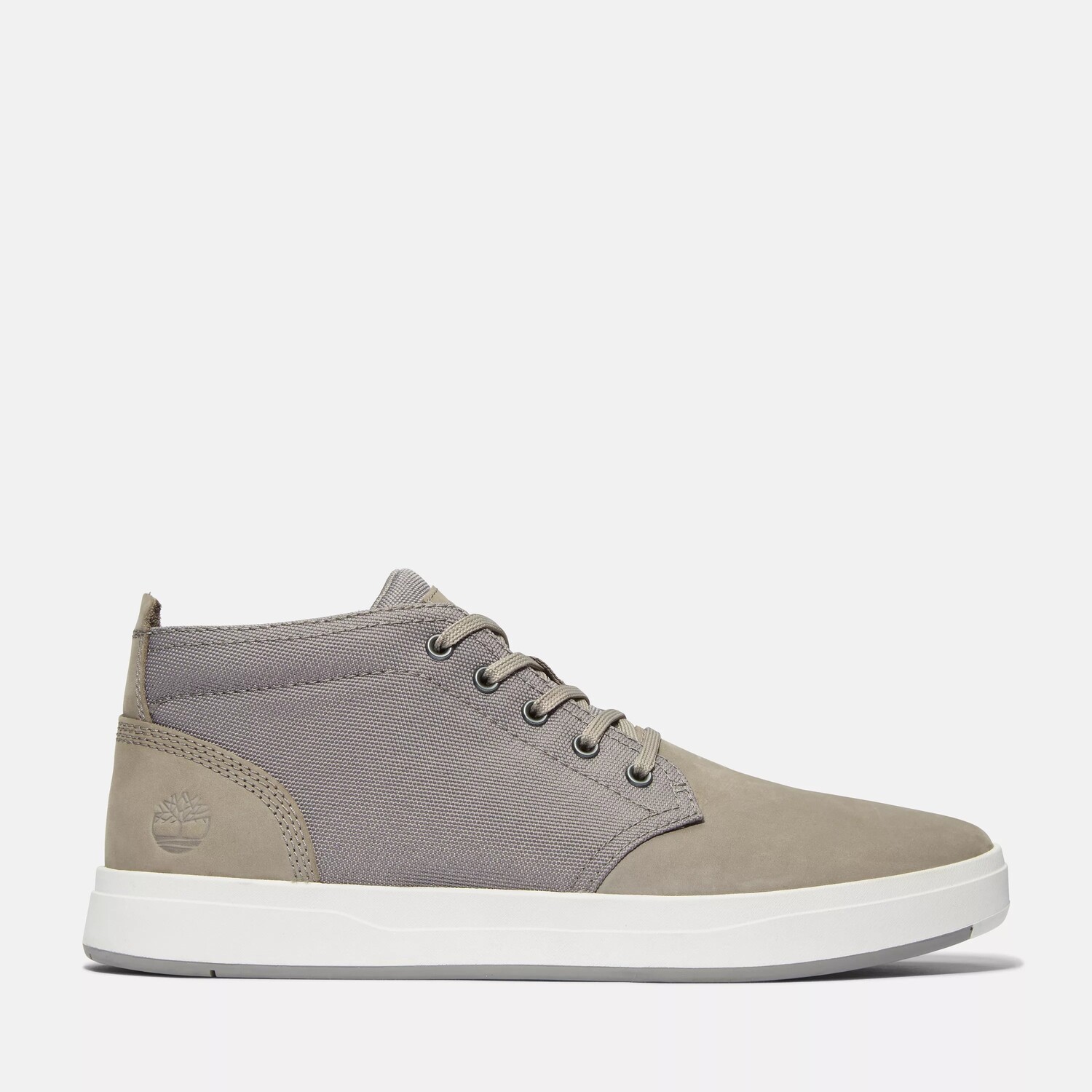

Мужские туфли Davis Square Chukka Timberland, цвет Medium Grey Nubuck