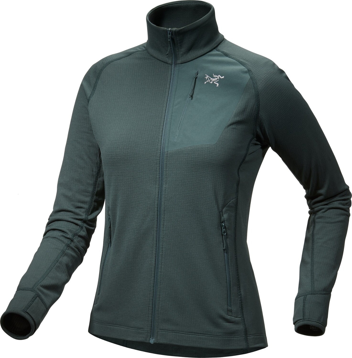 

Флисовая куртка Delta - женская Arc'teryx, зеленый