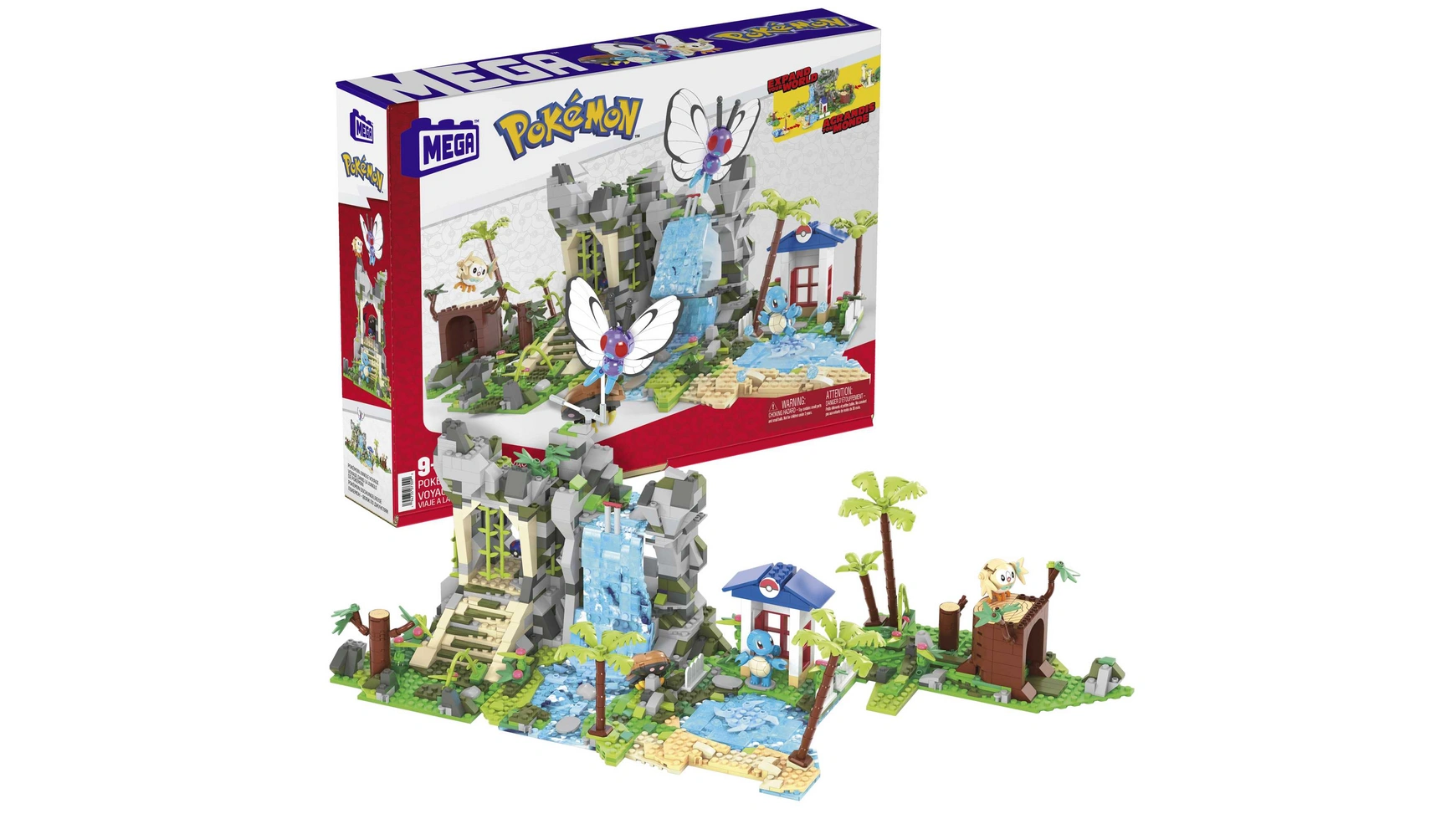 Строительный набор Mega Construx Pokémon Jungle, игрушка-конструктор mega construx pokémon джамбо пикачу