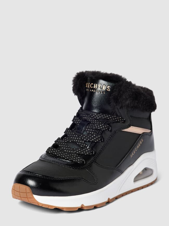 

Высокие кеды с лейблом, модель UNO - COSY ON AIR SKECHERS, черный