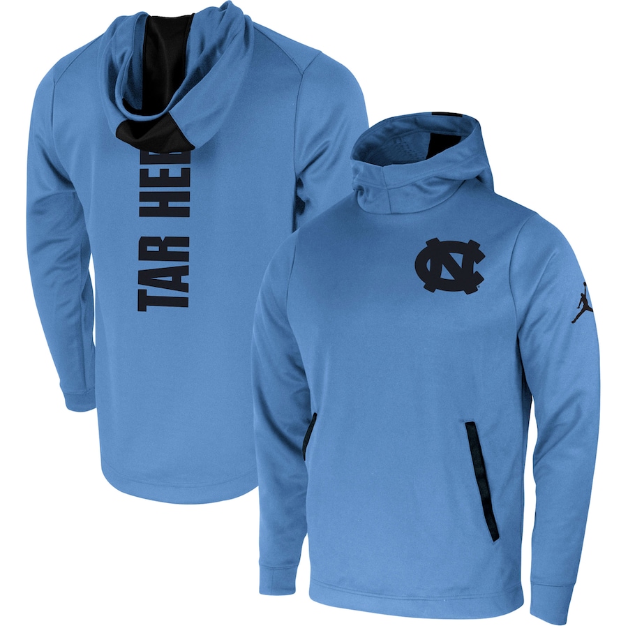 

Пуловер с капюшоном Jordan Brand North Carolina Tar Heels, синий