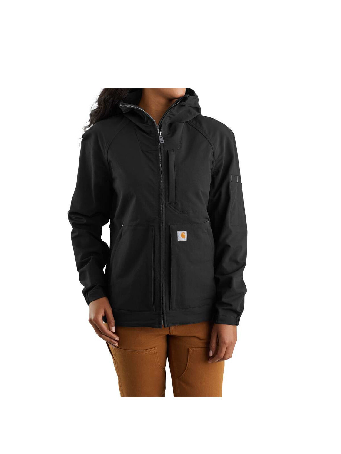 Куртка CARHARTT Kapuzenjacke Super Dux, черный