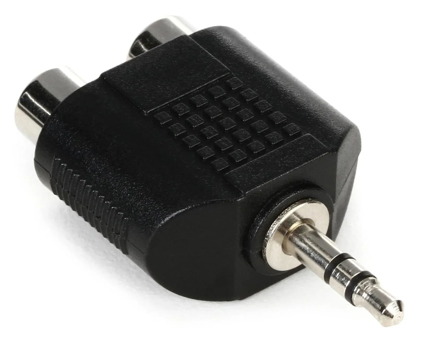 

Переходник Hosa GRM-193 с двумя гнездами RCA на штекер TRS 3,5 мм