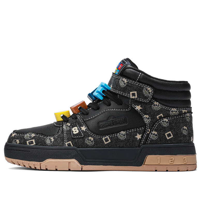 

Кроссовки SESAME STREET Skateboarding Shoes Unisex High-top, бежевый